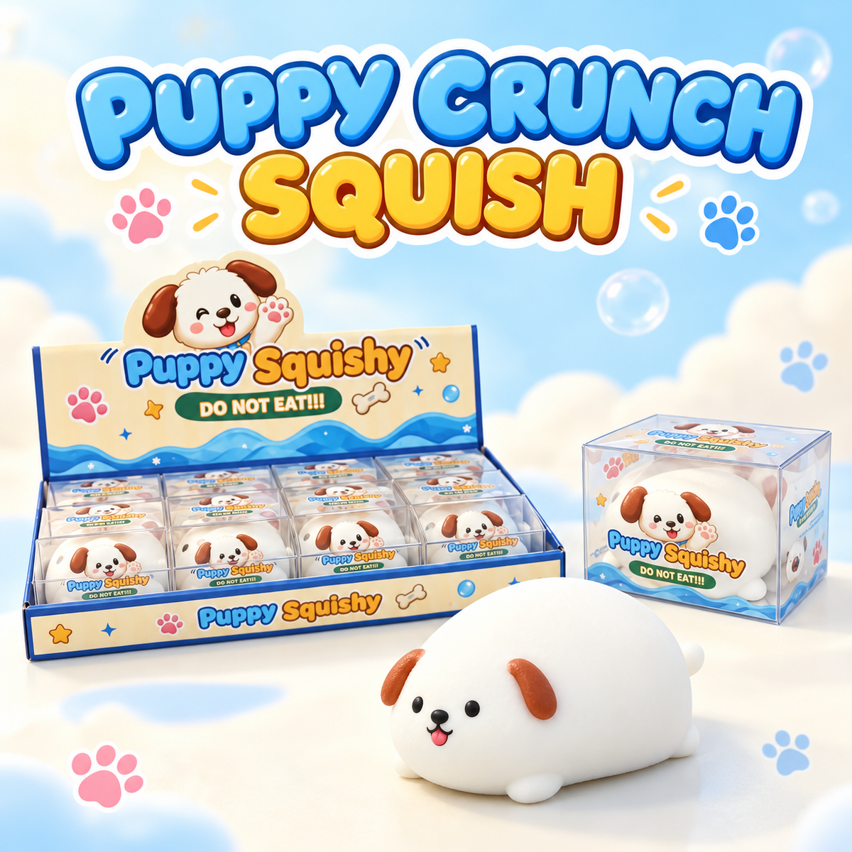 Crunchy Puppy Squishy ASMR