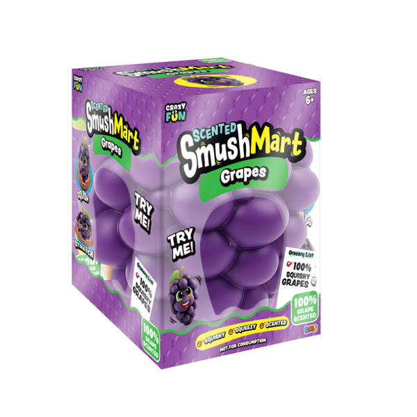 RMS® SmushMart™ Giant Scented Grape Squishy | Authentic