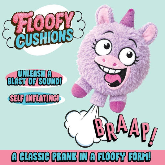 Soft Sidesplitters Floofy Cushions Plush Whoopee Cushions Assortment