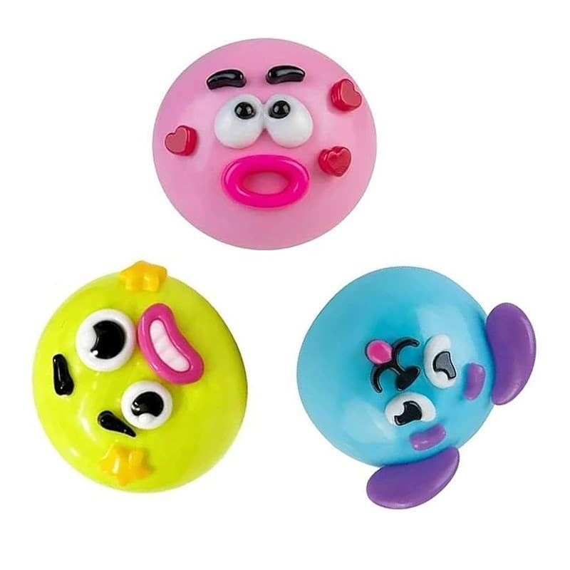 Squishy Faces – Funny Emoji-Style Stress Ball Squishies