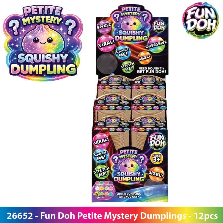 Mystery Mini | Dumplin | FunDoh | 2.5 Inch - The Sensory
