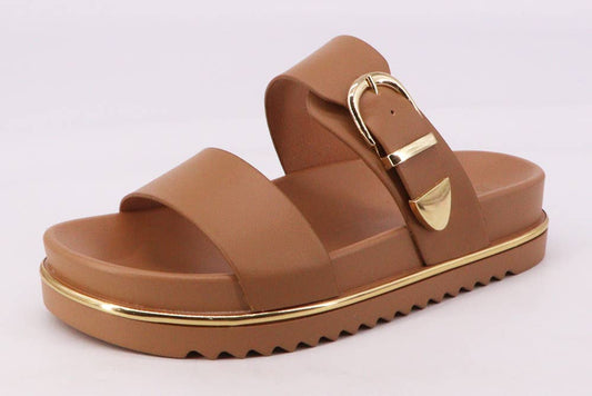 Platform Sandal With Dual Straps Modest Footwear For Women Southern Boutique - The Sensory