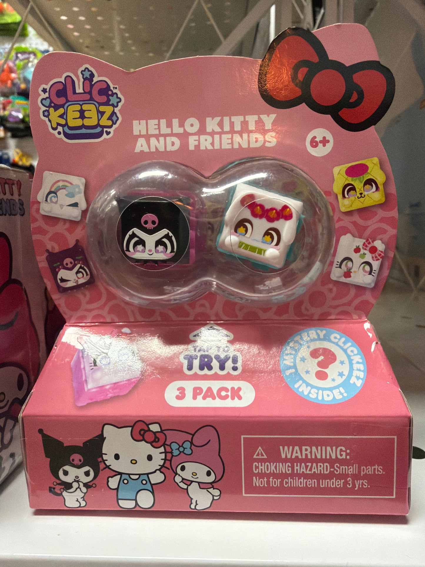 Clic Keez Hello Kitty 3 Pack