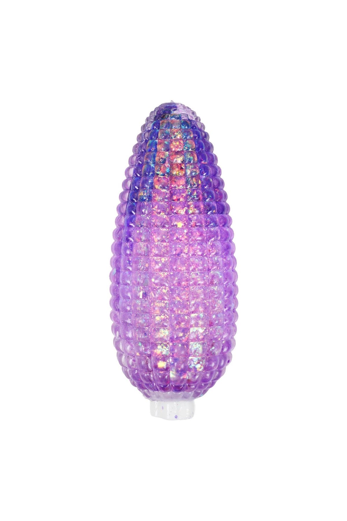 Corn Cob Glittery Maltose Squishy - The Sensory