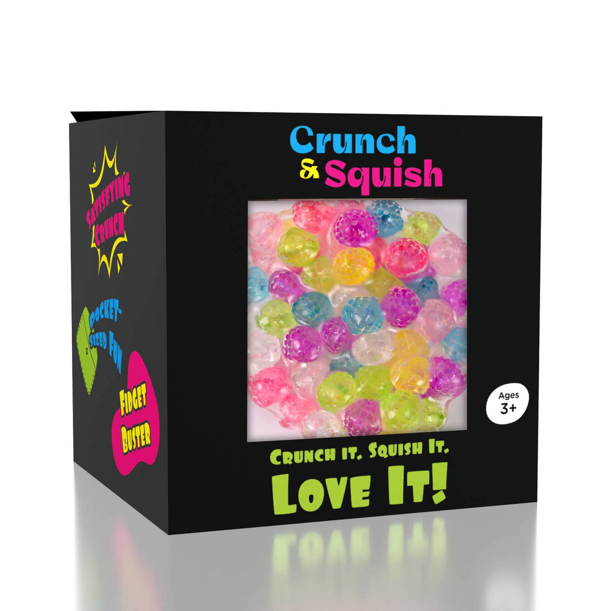Crunch & Squish Candy Series Crunchy Squishy Stress Ball Fidget Toy (1pc) Color Ships Assorted - The Sensory