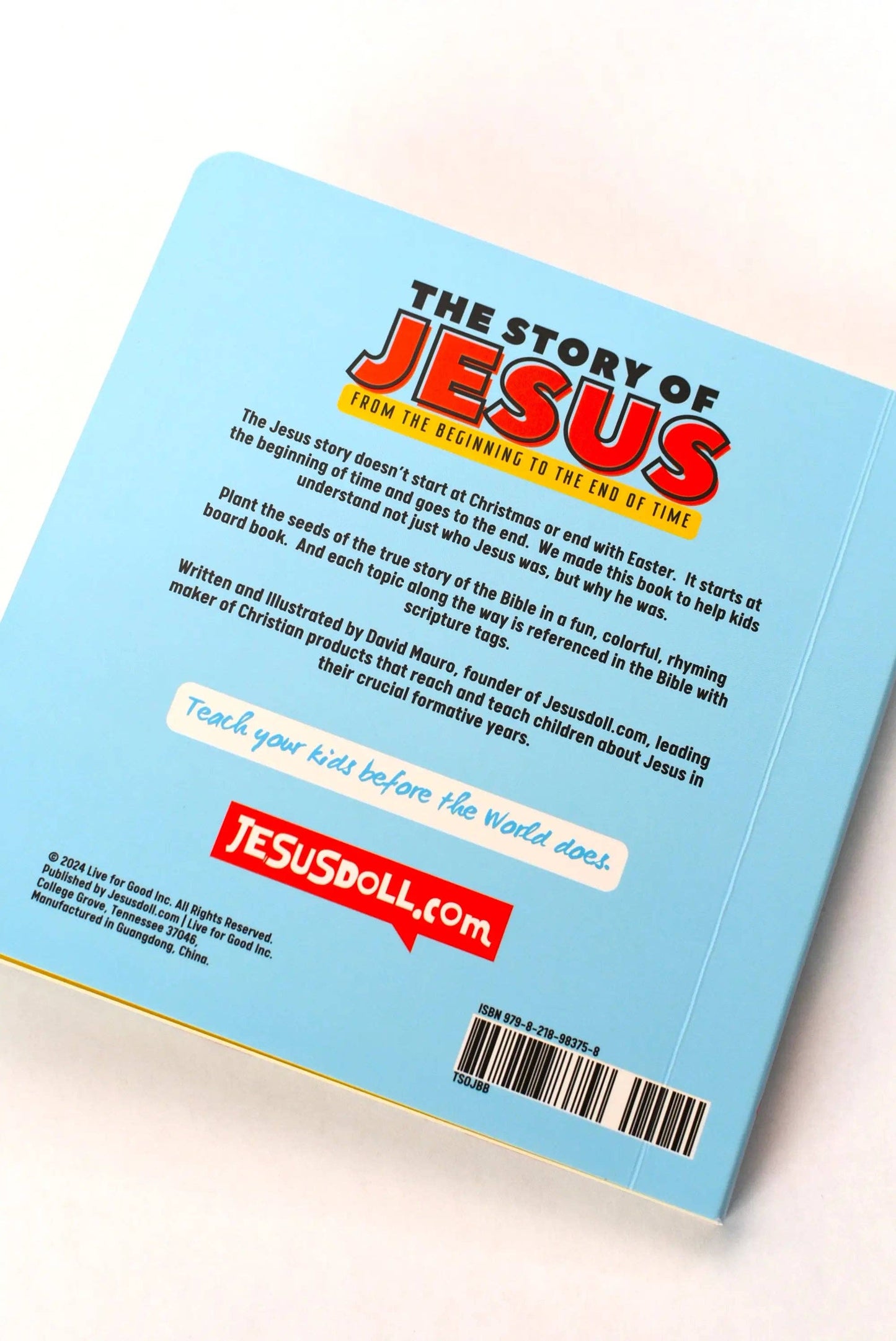 Kids Bible Story Book | Full Color Illustrations | The Story Of Jesus | Paperback