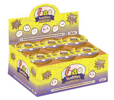 Jumbo Bao Buddies Holographic Dumplings Sensory Toys For Dough Drama