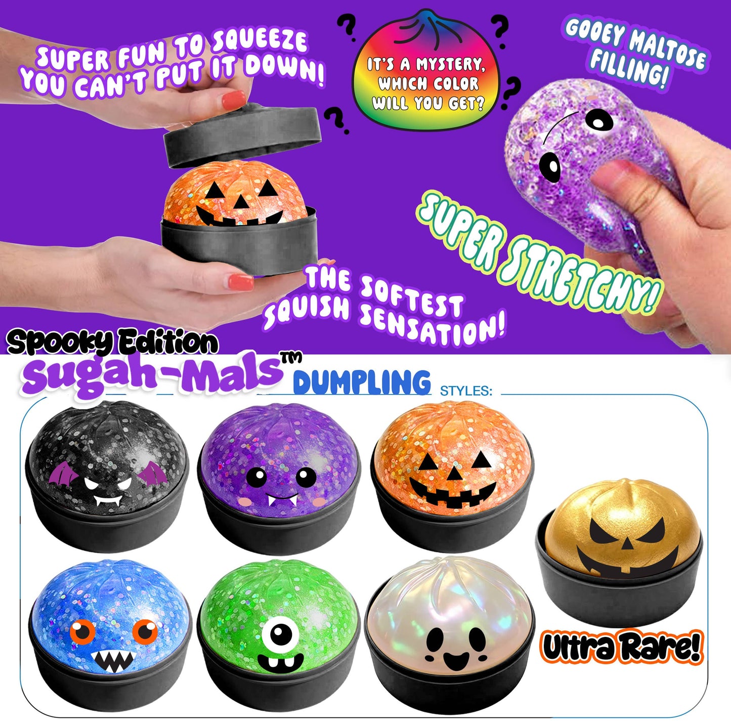 Sugah-Mals Dumplings | Halloween Assortment Display