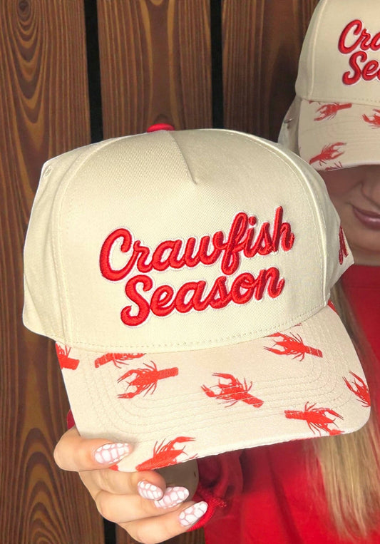 Cap With Crawfish Season Graphic Faith-Based Southern Women’s Boutique - The Sensory
