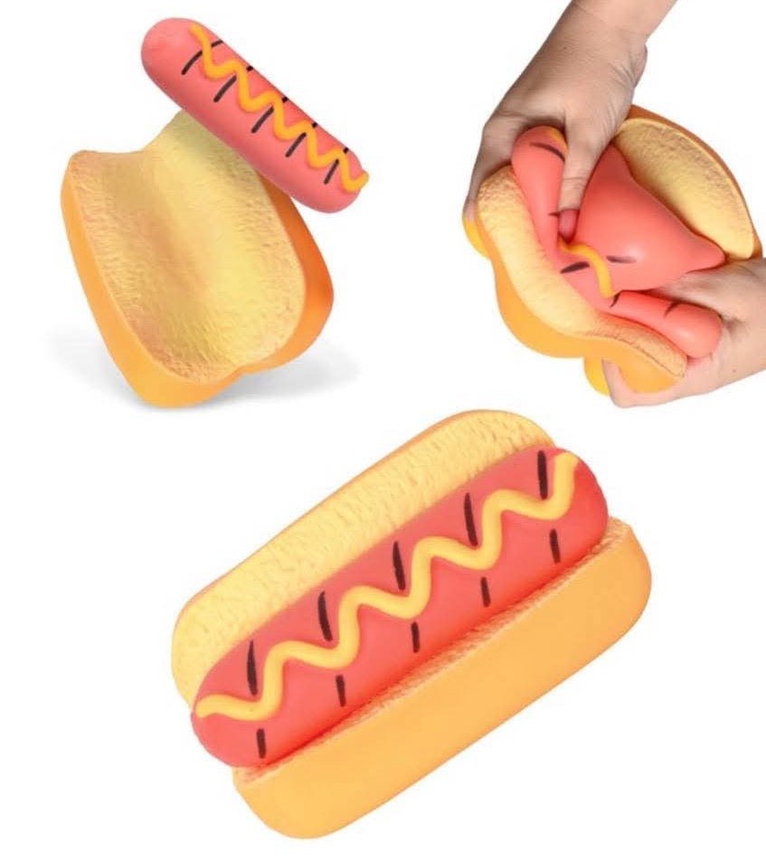 Sunnydays Squishy Hot Dog - The Sensory