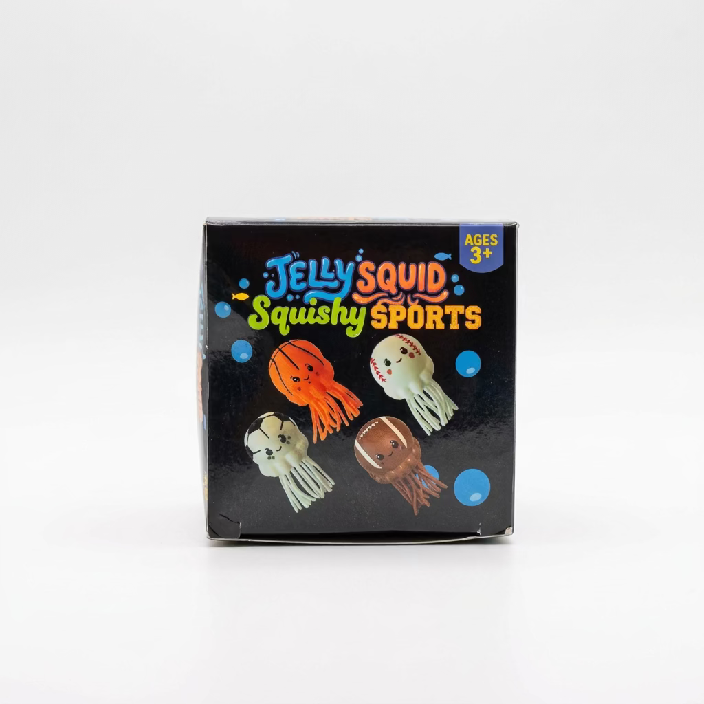 Jelly Squid Squishy Sports