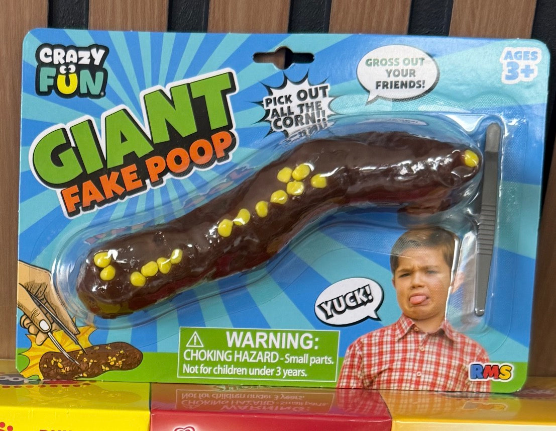 Giant Fake Poop | Pick The Corn Out