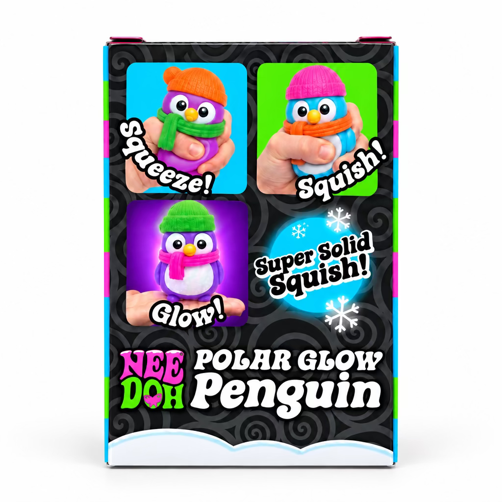 Needoh Polar Glow Penguin Authentic