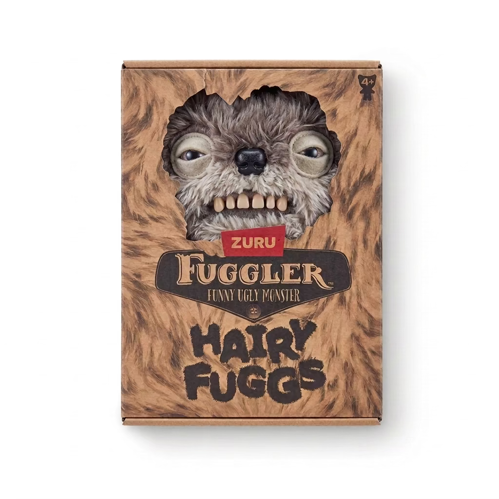 Old Tooth| Hairy Fuggs | 9 Inch Plush | Fuggler ZURU