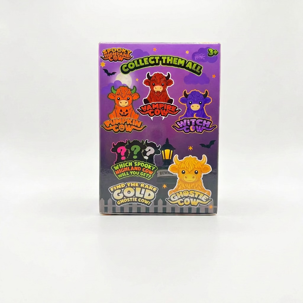 Spooky Highland Cow Squishy