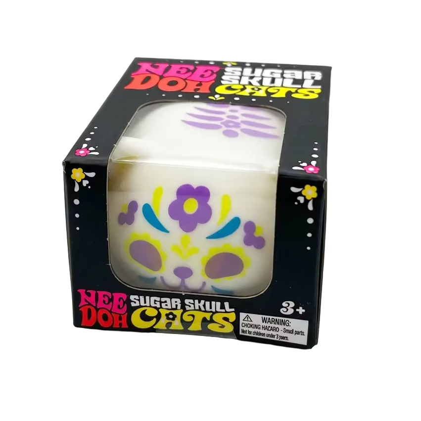 NeeDoh Sugar Skull Cats | Authentic