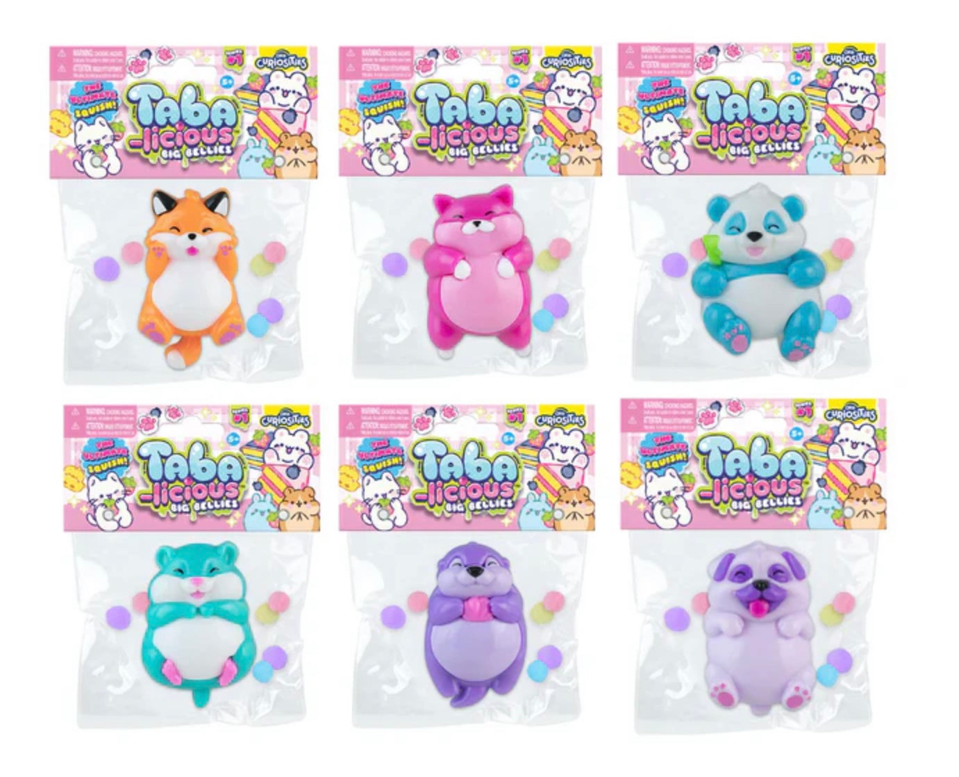 Taba-licous Big Bellies Squishy