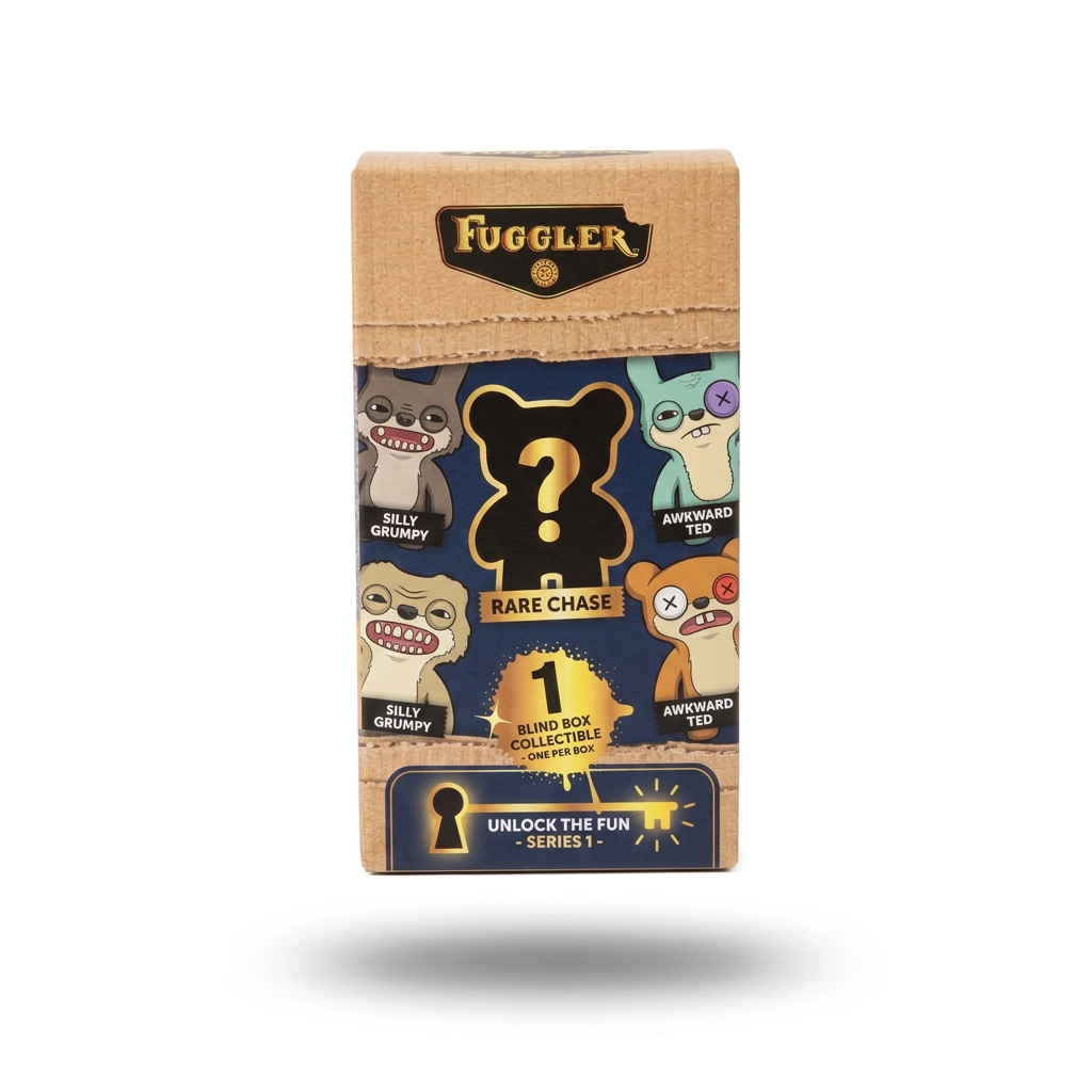 Fuggler Gold | 24k of Chaos | 4.5 Inch Figure | Blind Box