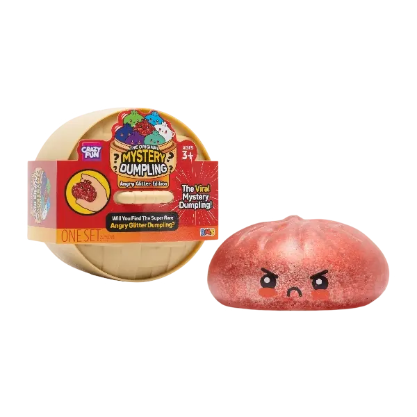 RMS Angry Glitter Dumpling Squishy | Crazy Fun - The Sensory