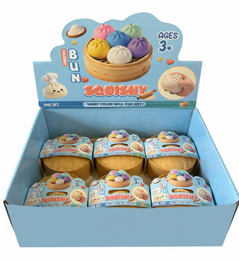 (Dumpling #9) Squishy Bun | Maltose Squishy