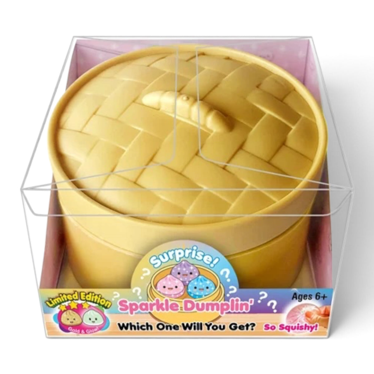 Surprise! Tiny Sparkle Dumplin’ Mystery Squishy - The Sensory