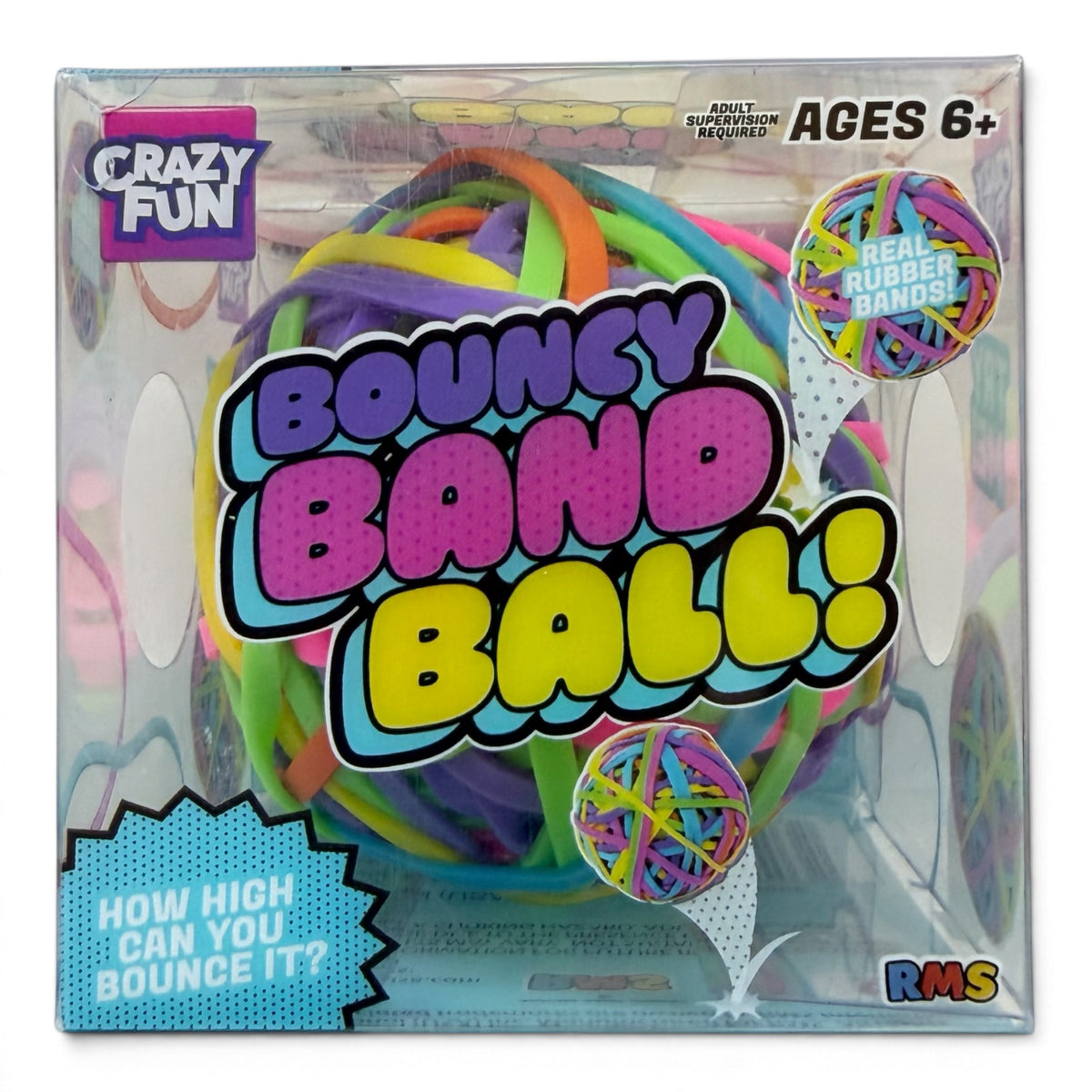 Bouncy Band Ball! | Crazy Fun