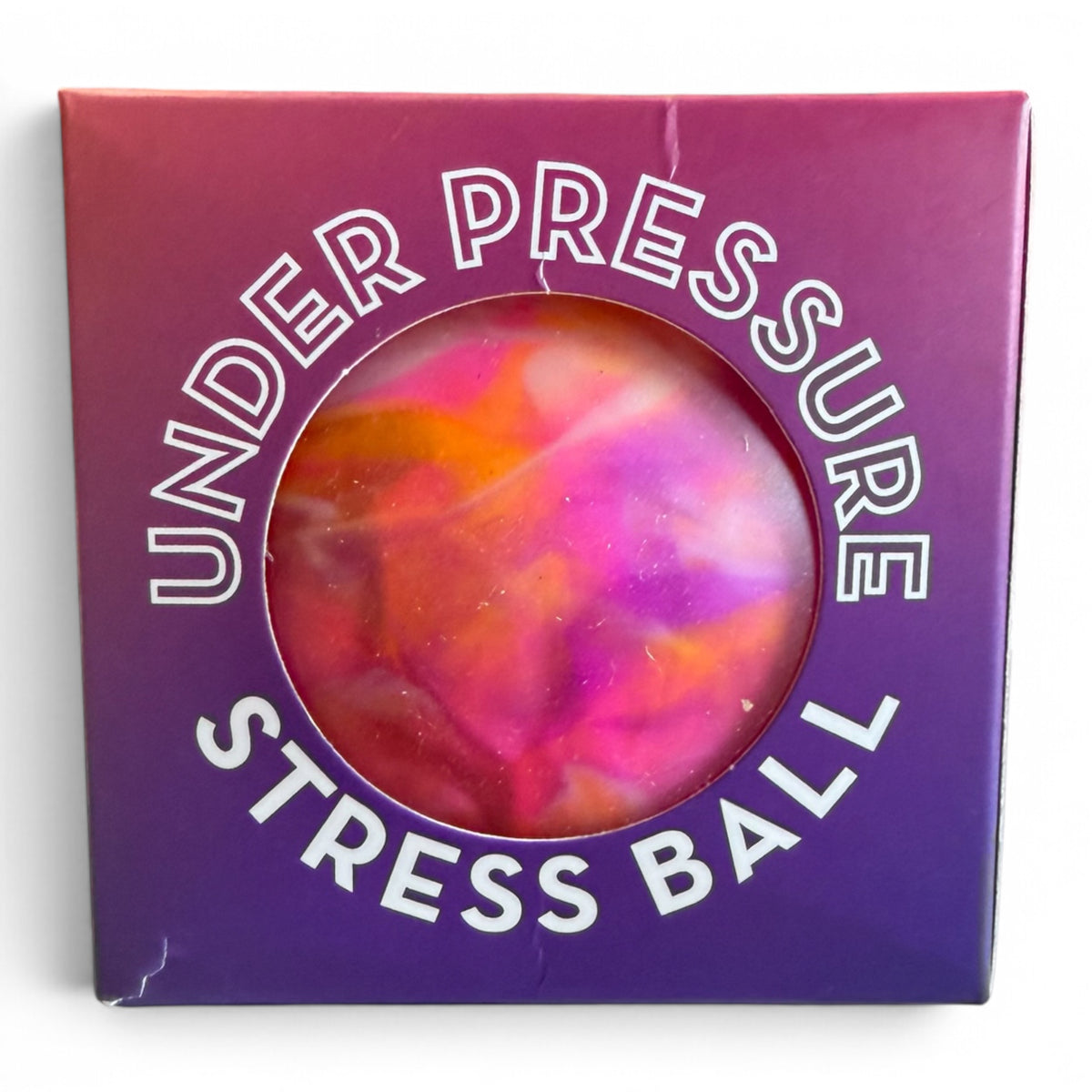 Two's Company Under Pressure Stress Ball | Marbled Squeeze Ball