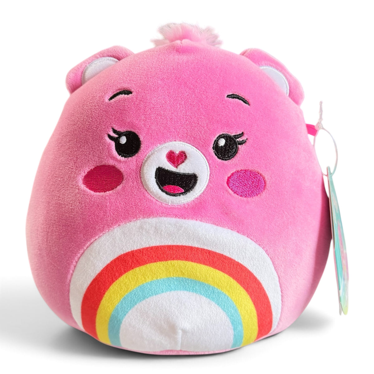 Squishmallows Care Bears Cheer Bear | Authentic Jazwares Plush - The Sensory