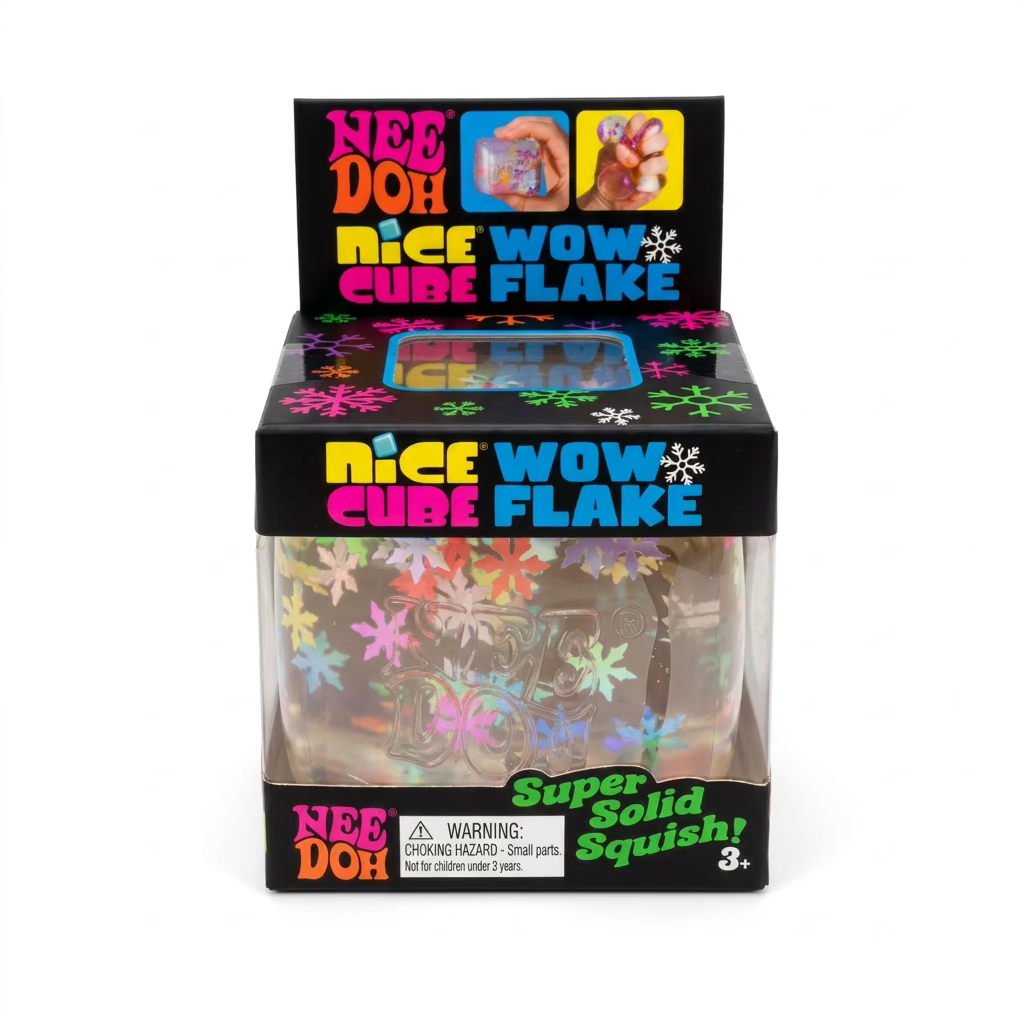 NeeDoh Nice Cube WOW Flake Authentic