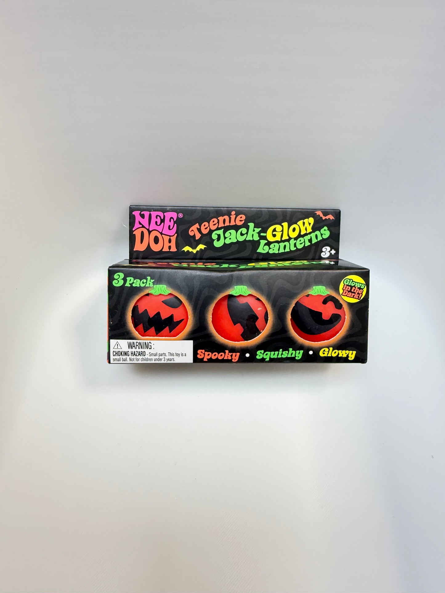 NeeDoh Teenie Jack-Glow-Lanterns 3pk | Authentic