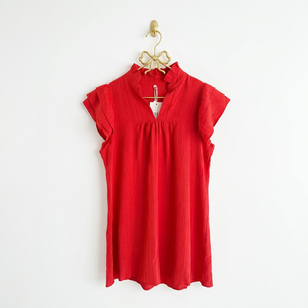 Flirty Red Dress