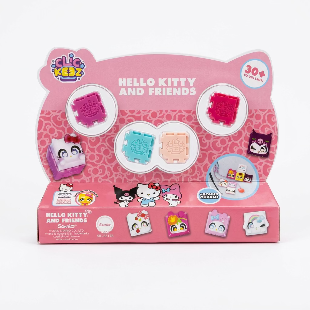 ClicKeez Hello Kitty & Friends 7Pack New Release