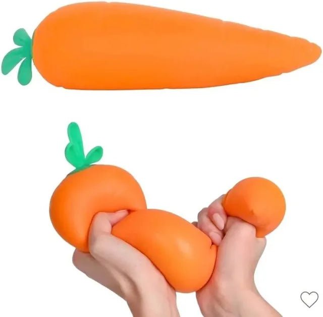 Toymendous jumbo carrot squishy stress reliever
