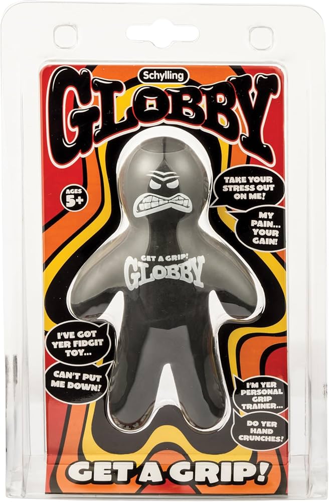 Globby fidget toy, squishy stress-relief fidget
