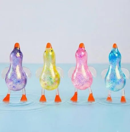 Duck Glitter Maltose Squishy - The Sensory