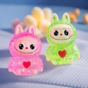 Labubu Glitter Maltose Squishy - The Sensory