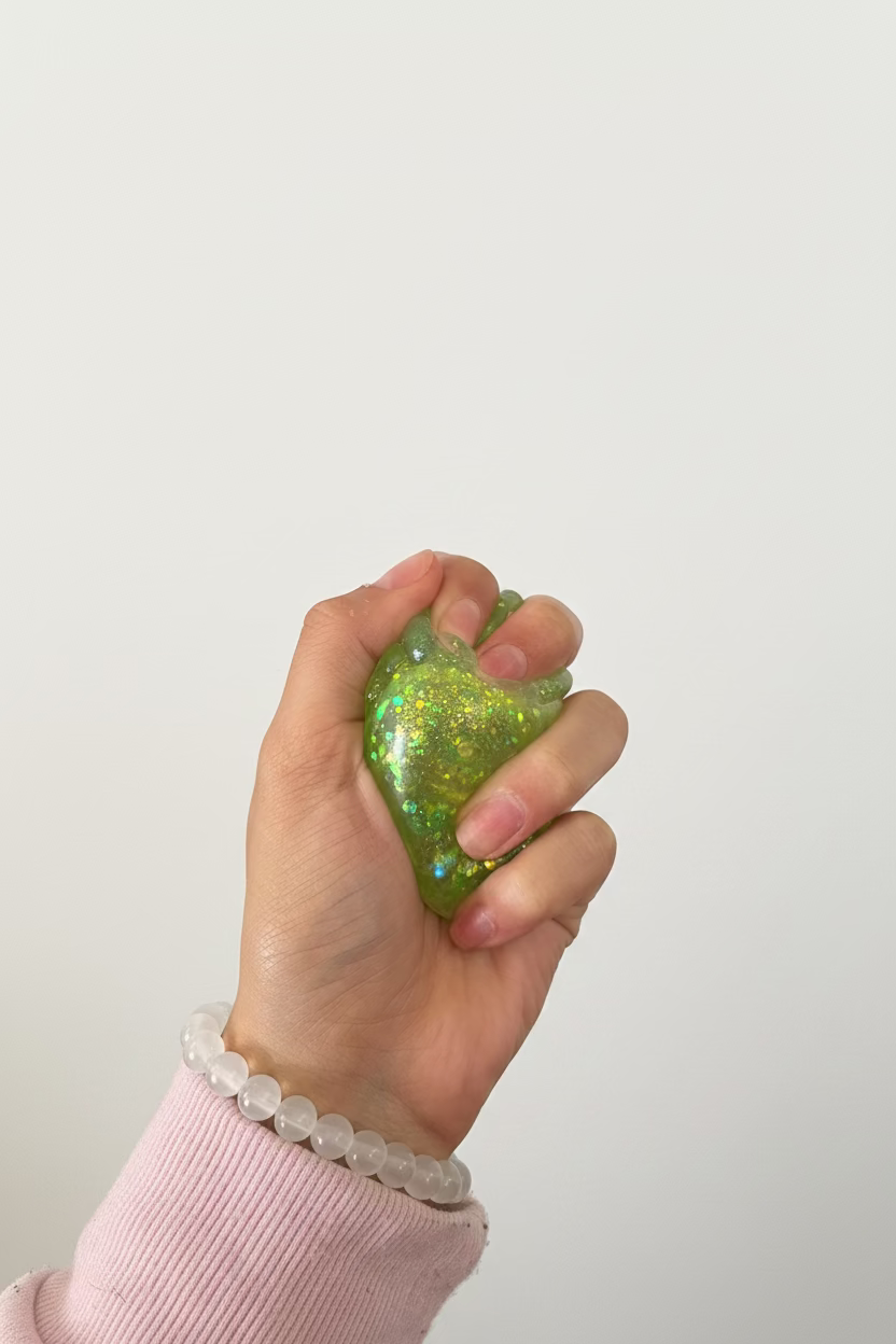 Glitter Foot Sugar Maltose Stress Fidget