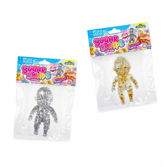 ORB 5” Sugar Swaps™ Onesies Babies LUXURY Edition Squishy Sensory Toy - The Sensory