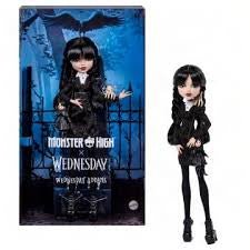 Monster High X Wednesday Collectible Doll, Wednesday Addams - The Sensory