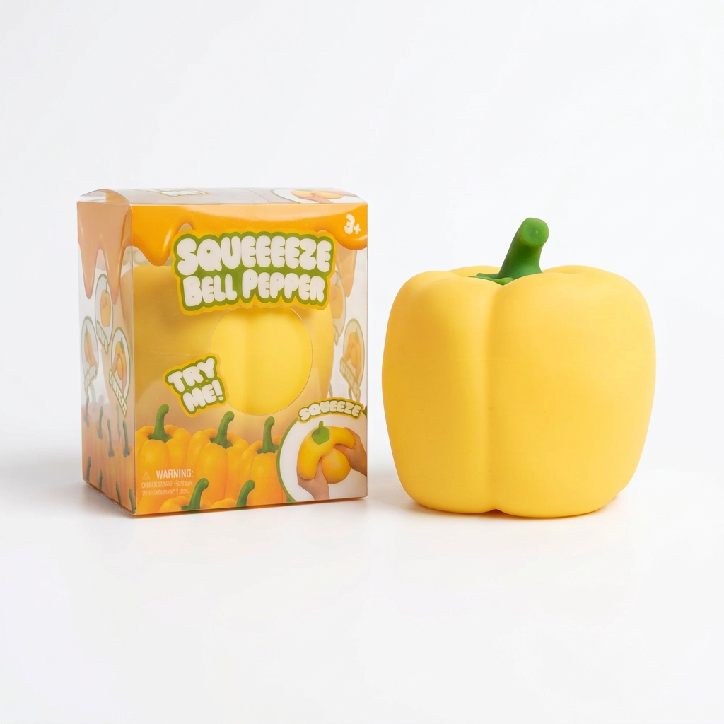 Jumbo Yellow Bell Pepper SQUEEEEZE