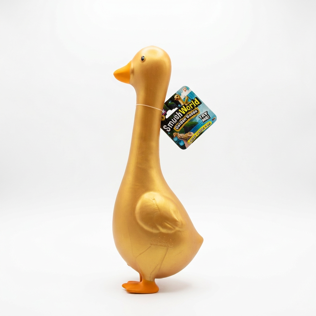 RMS Crazy Fun SmushWorld Golden Goose Squishy