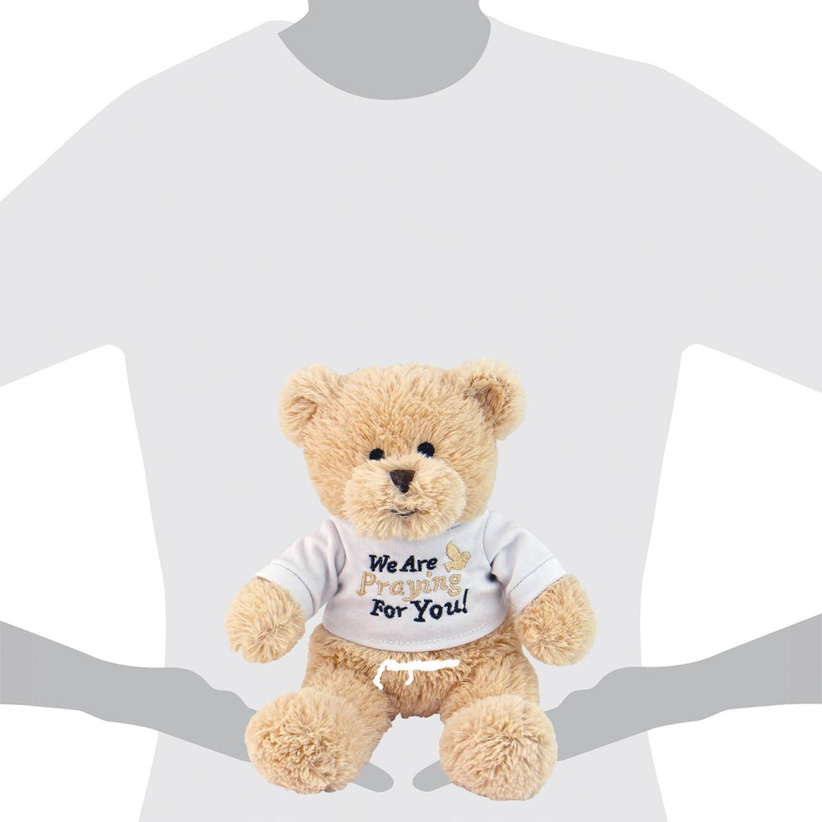 We Are Praying For You Plush Bear - The Sensory