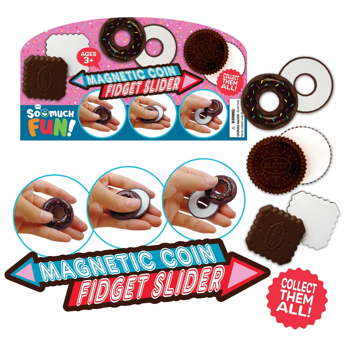 Fidget Coin | Snapping Magnetic - The Sensory