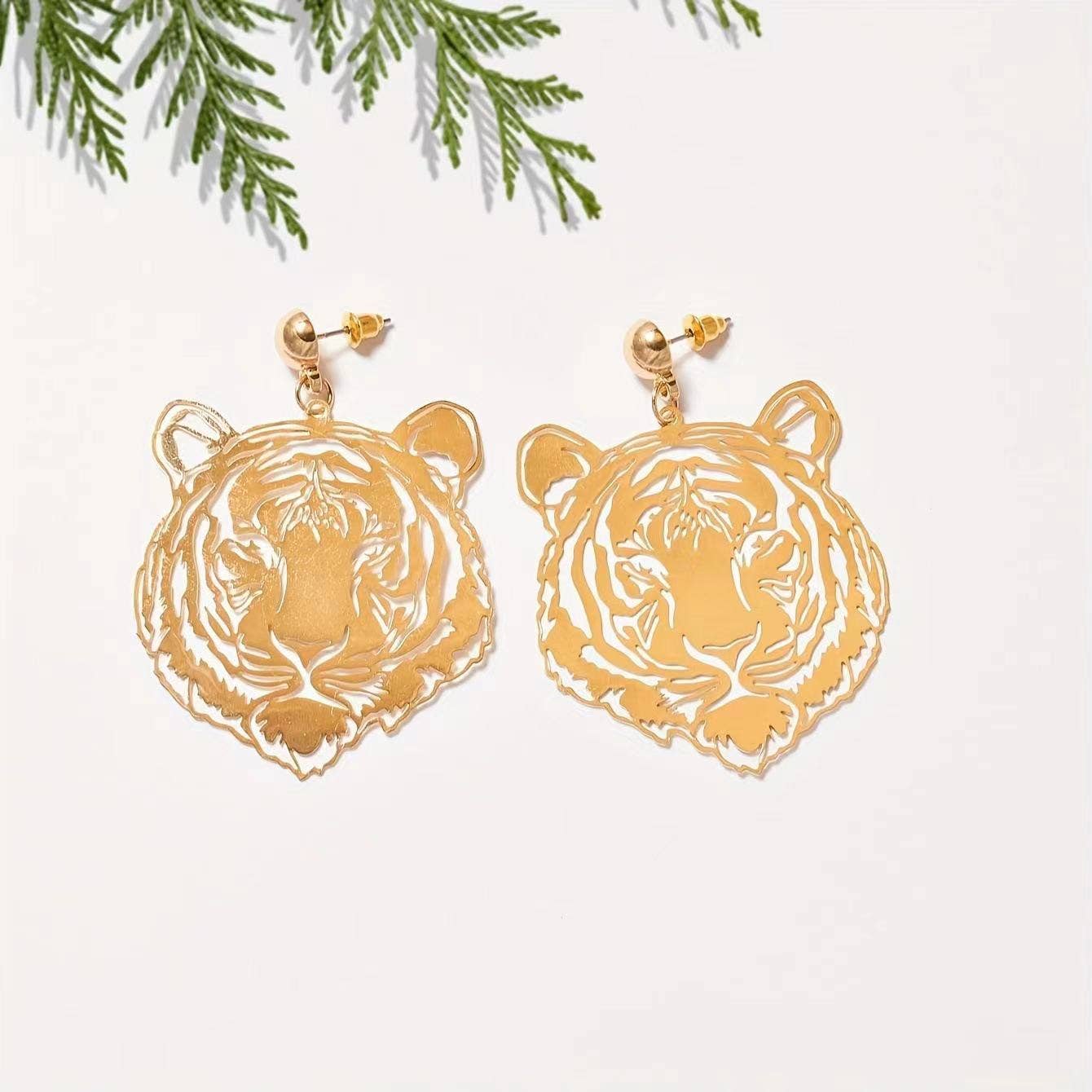 Earrings LSU Tigers- Gold Geaux Tigers- Hot Seller - The Sensory