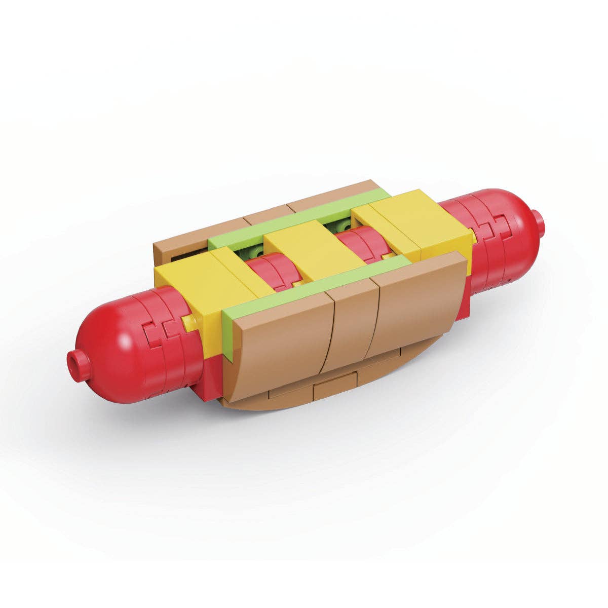 Micro Block Fast Food Set Rush Hour Burger Building For Tiny Chefs - The Sensory