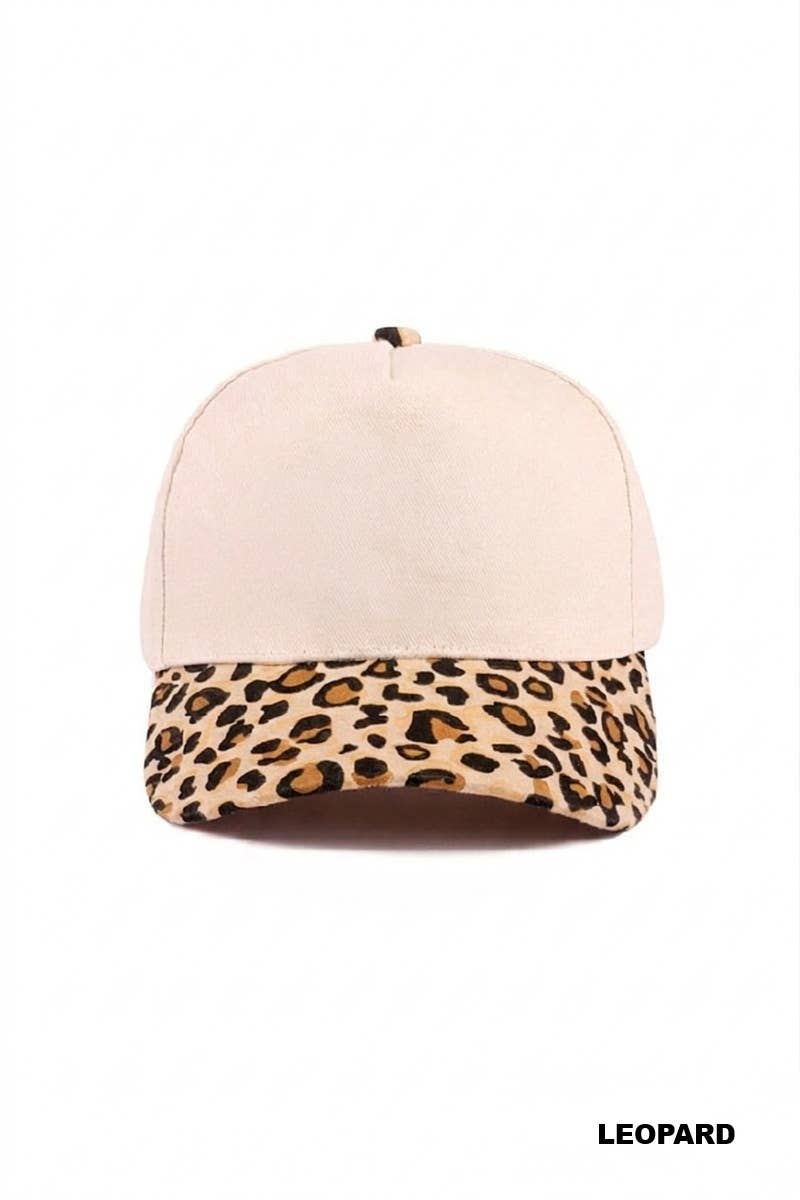 Canvas Cotton Cap Modest Fashion Two Tone Design Adjustable Strap