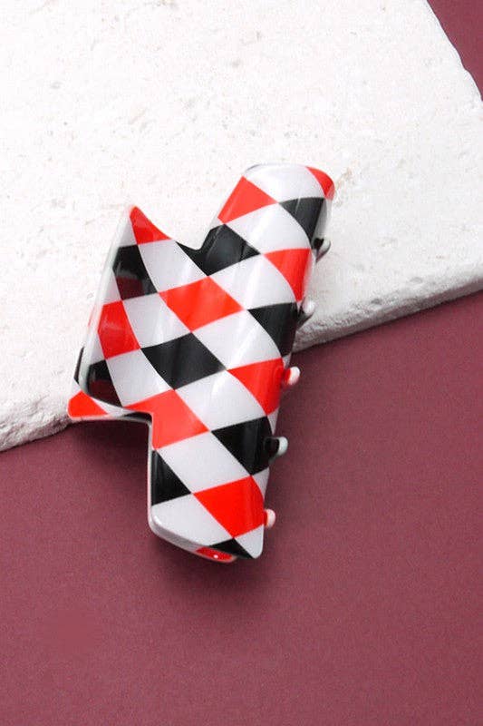 Hair Claw Clips French Retro Style Soft Grip Timeless Accessory - The Sensory