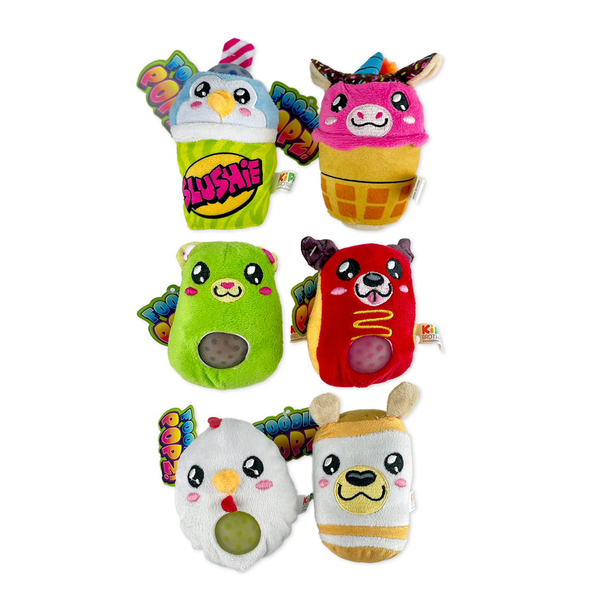 Foodie Squishy | Plush Toys | Snack Time Squeeze