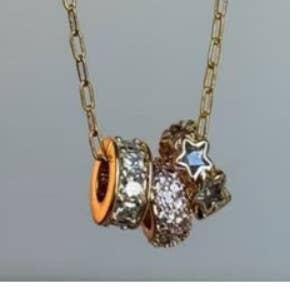 18K STAINLESS STEEL TARNISH FREE BARREL NECKLACE | 40NK9639