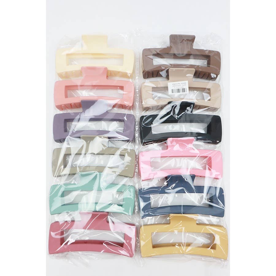 Hair Claw Matte Jumbo - The Sensory